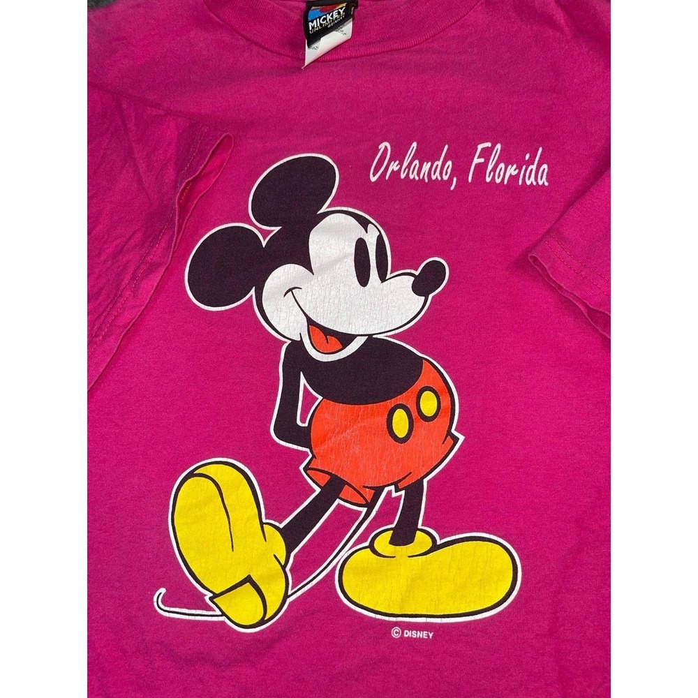Disney Orlando FL Mickey Mouse Vintage T Shirt Women's‎ L